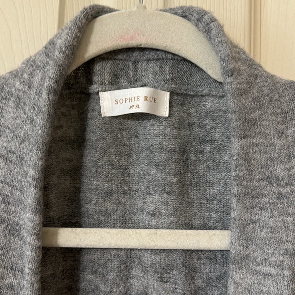 Sophie Rue Long Color-block Cardigan - Picture 4 of 6